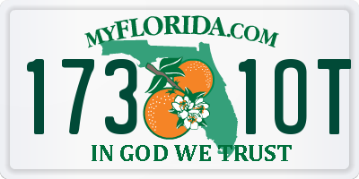 FL license plate 1731OT