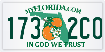 FL license plate 1732CO