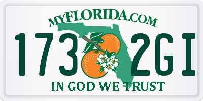 FL license plate 1732GI
