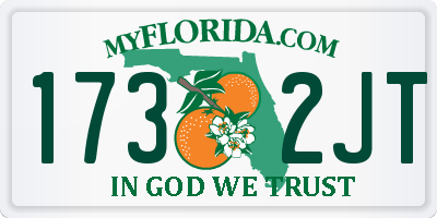FL license plate 1732JT