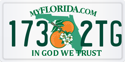 FL license plate 1732TG