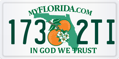 FL license plate 1732TI