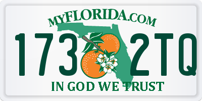 FL license plate 1732TQ