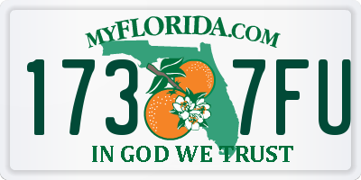 FL license plate 1737FU