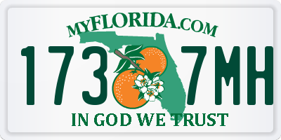 FL license plate 1737MH