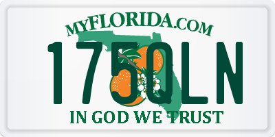 FL license plate 175QLN