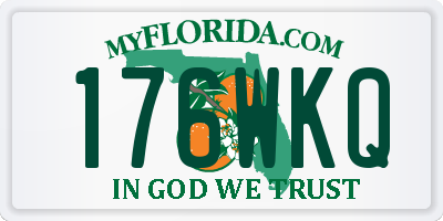 FL license plate 176WKQ