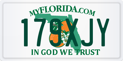 FL license plate 179XJY