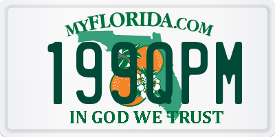 FL license plate 199QPM