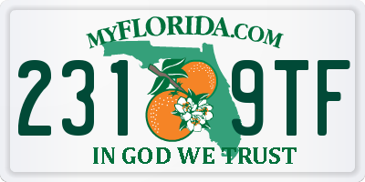 FL license plate 2319TF