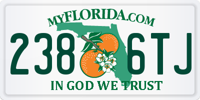 FL license plate 2386TJ