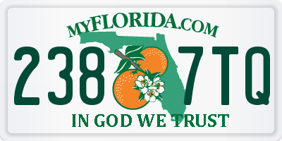 FL license plate 2387TQ