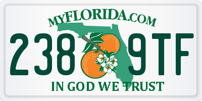 FL license plate 2389TF