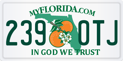 FL license plate 2390TJ