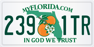 FL license plate 2391TR