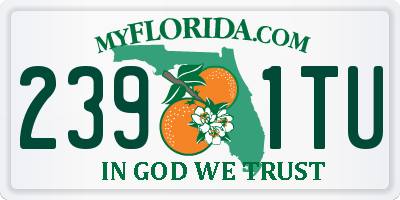 FL license plate 2391TU