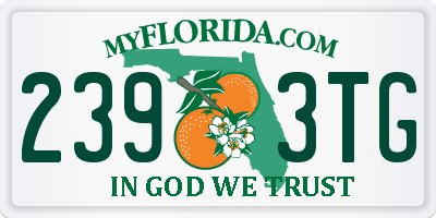FL license plate 2393TG