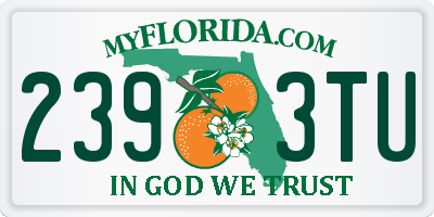 FL license plate 2393TU