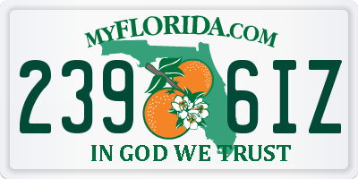 FL license plate 2396IZ