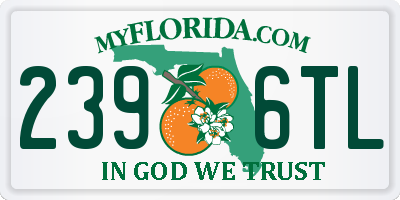 FL license plate 2396TL