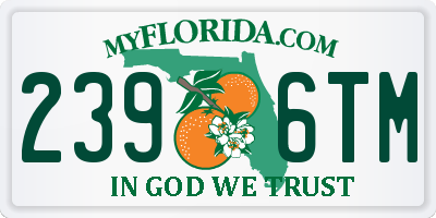 FL license plate 2396TM
