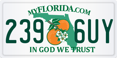 FL license plate 2396UY