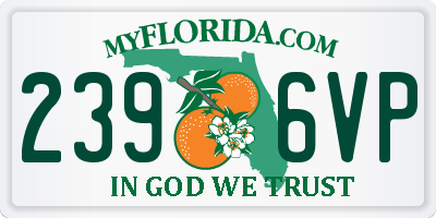 FL license plate 2396VP