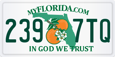 FL license plate 2397TQ