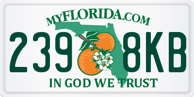 FL license plate 2398KB