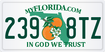 FL license plate 2398TZ