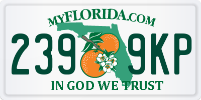FL license plate 2399KP