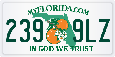 FL license plate 2399LZ