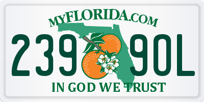FL license plate 2399OL