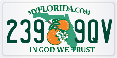 FL license plate 2399QV