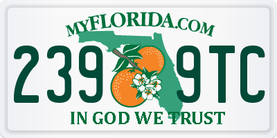 FL license plate 2399TC