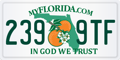 FL license plate 2399TF