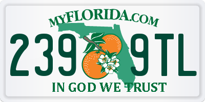 FL license plate 2399TL