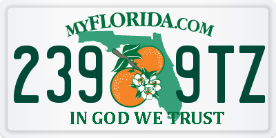 FL license plate 2399TZ