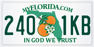 FL license plate 2401KB
