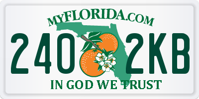 FL license plate 2402KB