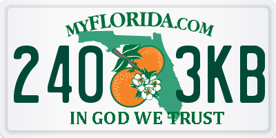 FL license plate 2403KB