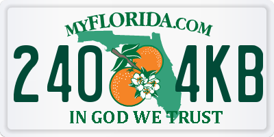 FL license plate 2404KB
