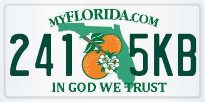 FL license plate 2415KB
