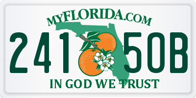 FL license plate 2415OB