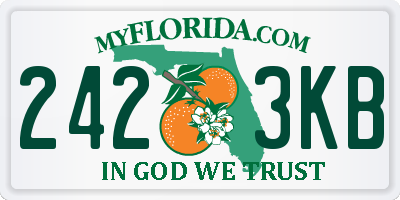 FL license plate 2423KB