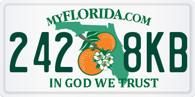 FL license plate 2428KB