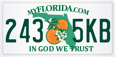 FL license plate 2435KB