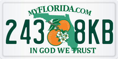 FL license plate 2438KB