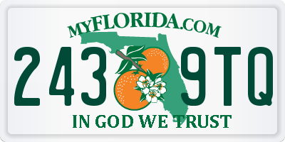 FL license plate 2439TQ