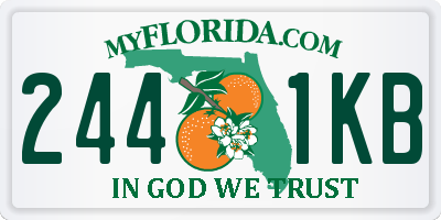 FL license plate 2441KB